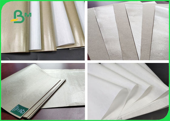 FDA 30 - 350 GSM / Kraft Paper With Plastic Coated Food Packing Paper