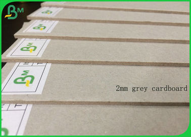1.35MM 2MM Grade AAA Anti- Curl Grey Cardboard For Gift Box Making