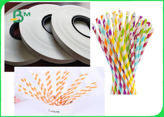 FDA 60G 120G Straw Drinking Paper Colorful DIY Pattern Using In Beverages