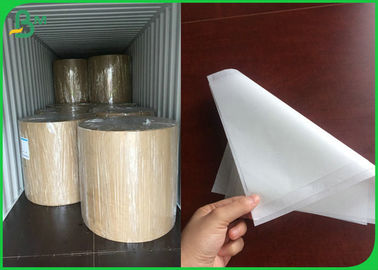 Foodgrade 40GSM Coated One Side White Paper With 1020mm For Wrapping Sugar