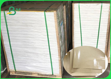 MG 30 / 35 / 40gsm Green Security Heatable PE Coated Kraft Paper For Packing