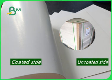 1.5 / 1.35mm Ivory Board Paper Hight Thickness Glossy Smoothness White Cardboard For Packing