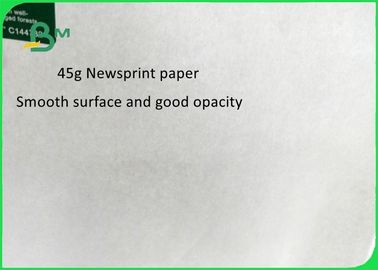 30lb 48.8gsm Loose And Thin Smooth Surface Newsprint Paper For Packing Flower