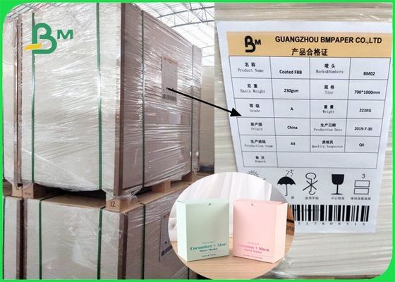 270gr 280gr 300gr Whiteness 95% Glossy GC1 Paperboard For Book Cover