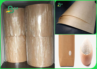 80gsm Good Breakage Resistance High Strength Brown Kraft Paper For Bags