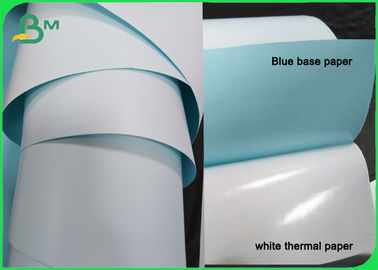 Self Adhesive Thermal Paper Roll 4 X 3 Inches 55gsm Mailing Shipping Barcode