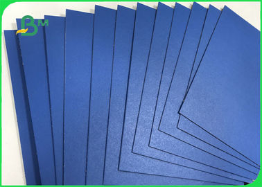 1.3mm 1.5mm 720 * 1020mm Blue Lacquered Solid Paperboard For File Folders