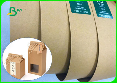 60 * 86cm In Sheet 150gsm - 400gsm Brown Kraft Liner Board For Boxes Or Bags