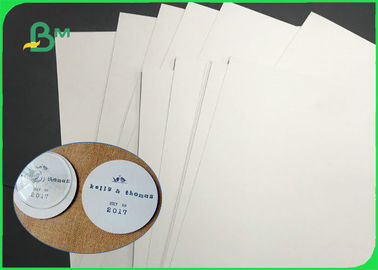 0.4mm 0.6mm Super White Absorbent Coaster Paper For Beermat