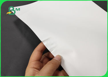 100um 135um Synthetic Paper White Color Two Sides Matt For Certificate