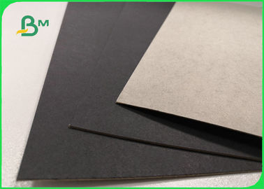 1mm 2mm Single Black Coated Cardboard Sheets For Gift Boxes Good Stiffness
