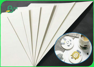 Eco - Friendly 0.6mm - 1.4mm Uncoated Coaster Paper In Sheet For Beer Mat