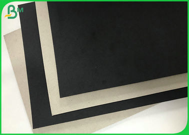 Rigid Box Material 1.5mm 2mm Thick Black Clay Straw Grey Cardboard Paper