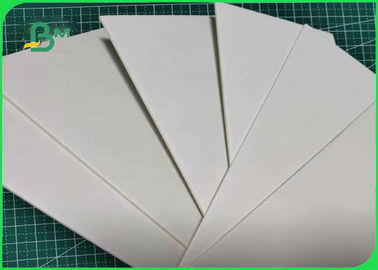 640 * 900mm 225g 275g 325g Natural White Coaster Board Great Water Absorbing
