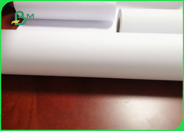 Smooth Surface Plotter Paper Roll For Fruit Packing 45gsm - 80gsm