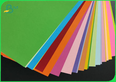 Good Color Stability Material Bristol Paper 180g / 300g Green Yellow