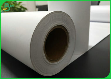 2 Inch 3 Inch Core Uncoated CAD Plotter Paper Roll For Engineering Design