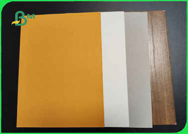 Recyclable 2300 Microns Uncoated Grey Chipboard For Arched Documents Glossy