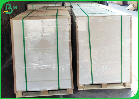 High Bulk White Coated Unbleached Kraft Cardboard Sheets For Food Grade Wrapping Box