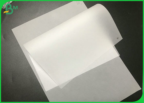 24 / 35inch Width Parchment Paper 50g 73g White Tracing Paper Roll For Drawing