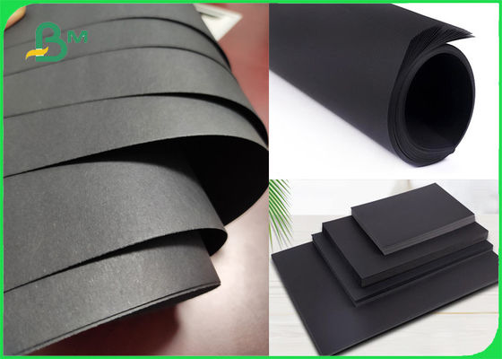 Size Custom 150gsm Solid Black Kraft Paper For Packaging And Wrapping