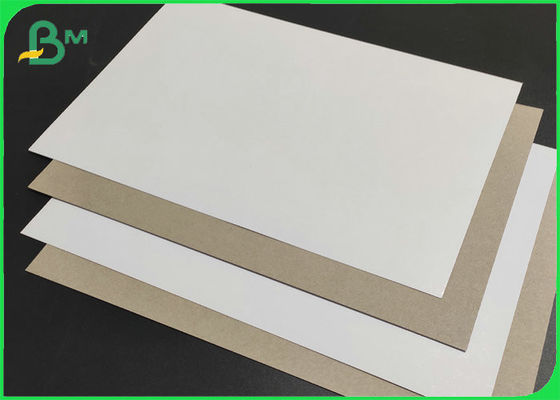 Recycled Pulp 350gsm 450gsm White Coated Duplex Paper For Packaging Box Making