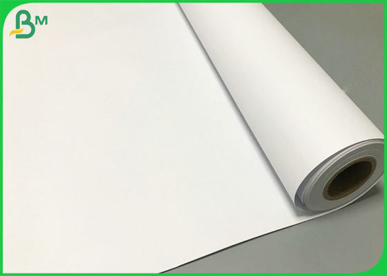 A0 A1 Size plain White 20LB cad Plotter Paper roll for inkjet printing