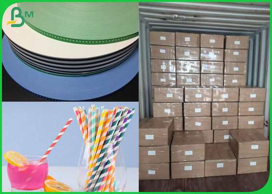 60 Gram Waterproof Printed Slits Paper For Paper Straws Making