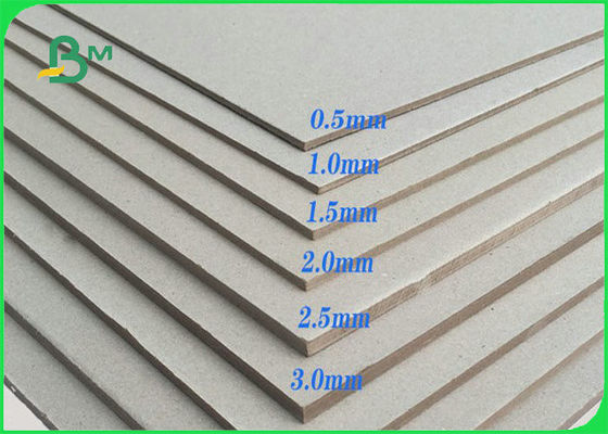 High Stiffness Grey Board 0.5mm - 1.5mm A4 Size For Packaging Boxes