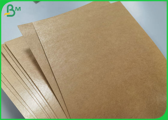 One Side PE Film Laminated Virgin Brown Kraft Liner Board Sheet 300g 350g