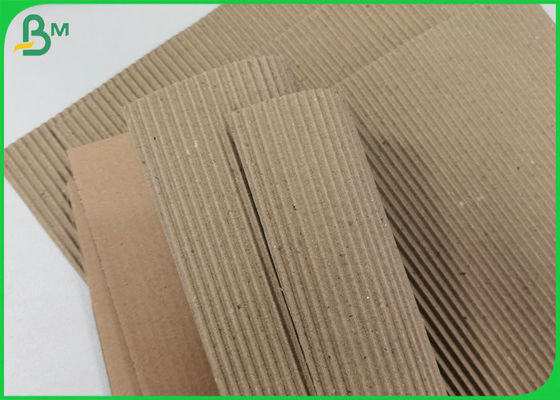 Brown E F Flute Test Liner Corrugated Paper Board For Packaging Carton Box