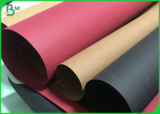 0.55MM Thick Waterproof Fabric Material Solid Colored Washable Kraft Paper