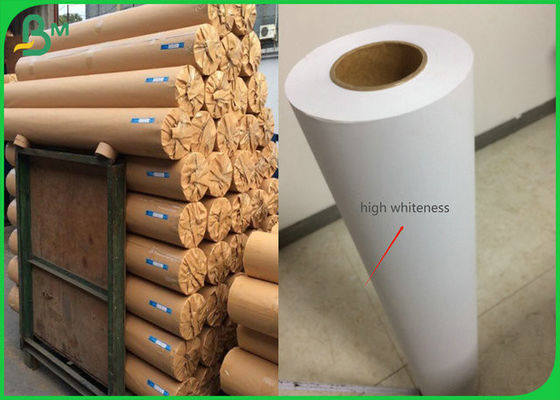 Dust-free surface 70gsm Wide Format Plotter Paper Roll 24inches 36 inches Available