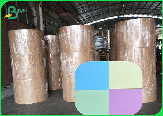 90gsm 120gsm Light Color Woodfree Two-Sided Offset Printed Paper Roll