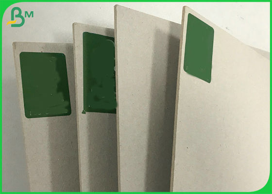Sturdy 1.5mm Straw Cardboard Sheet 130cm * 90cm Compressed Grey Packing Board