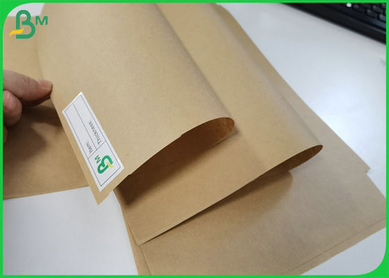 Safeness 50g  60g Uncoated Food Brown Kraft Paper For Disposable Fast Food Bag