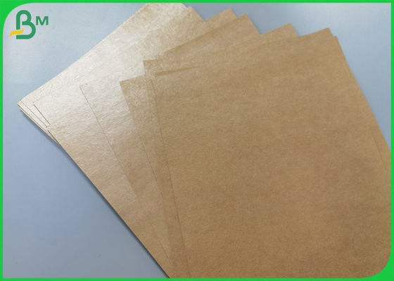 Food Grade Poly Coated Paper , Unbleached Kraft Paper with good waterproof