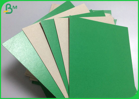 Green Coated One Side And Other Side Grey Uncoated Cardboard