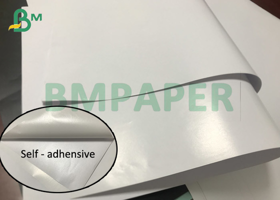Jumbo Rolls 80gsm Mirror Gloss Coated Self - Adhesive Sticker Paper for price labels