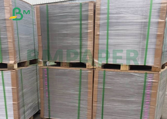 1.5mm 2mm Laminated Duplex Board White Back 70 * 100cm Two Side Coated