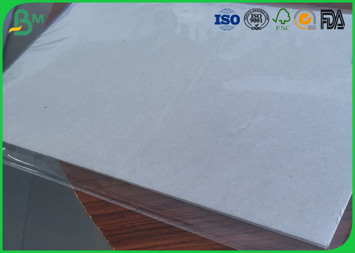 Strong Stiffness Double Sides Grey Paper Roll , 0.8mm - 2.0mm Grey ...