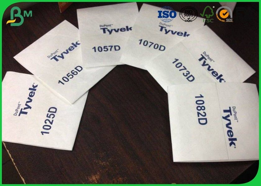 105gsm 0.275mm Thickness Tyvek Printer Paper 1082D For Offset Printing