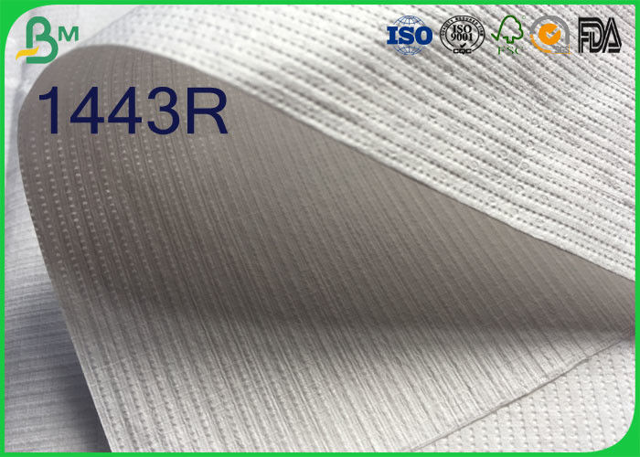 Waterproof Tyvek Printing Paper , Eco Friendly 1443R 1056D White
