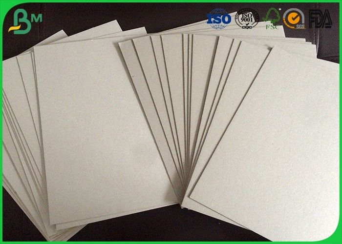 Chemical Pulp Raw Material Grey Board Sheets , 1.5mm Cardboard Wrapping Paper