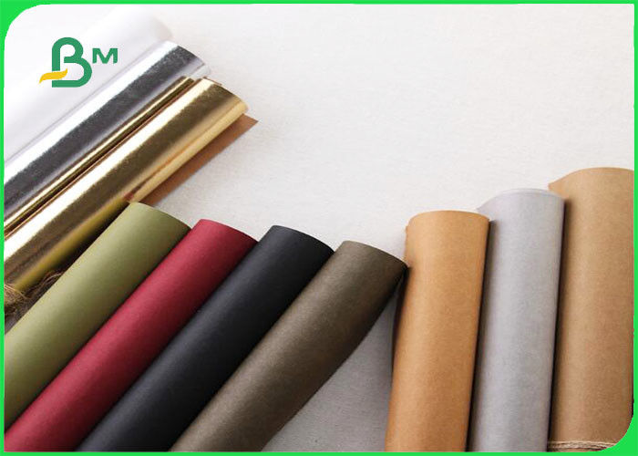 Eco Friendly Washable Paper Kraft Paper Fabric 0.5mm 0.7mm 0.8mm For