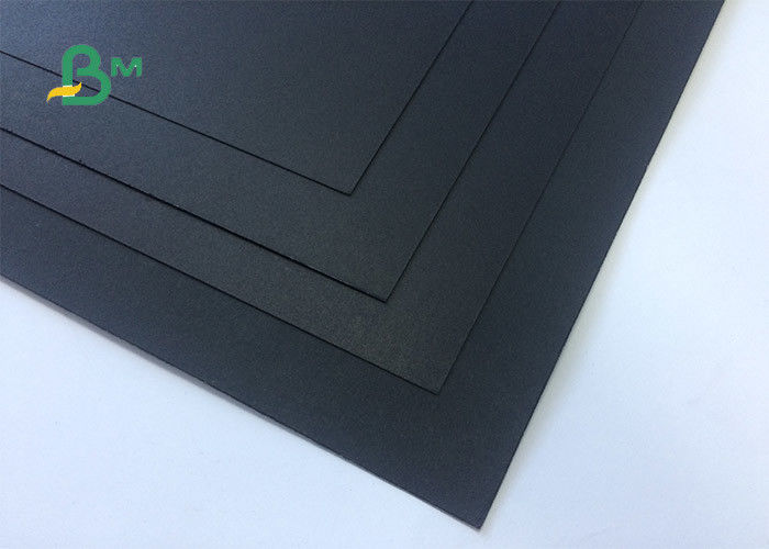 400gsm 450gsm Thickness Book Binding Board / Black Paper Board Sheet