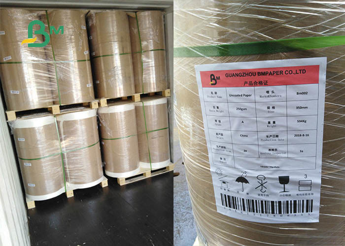 Uncaoted 0.3mm 3.0mm Thickness White Water Absorbent Kraft Paper For