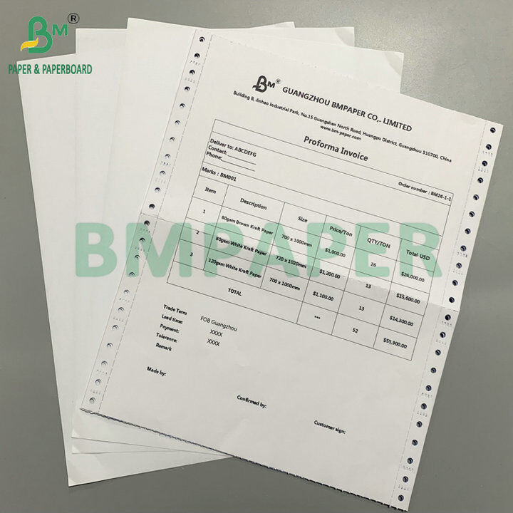 8x11'' 75gsm Carbonless Copy Paper for Forms & Invoices