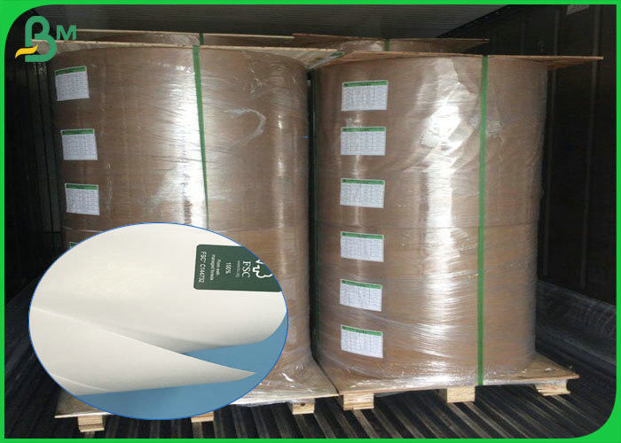 115gsm High Glossy Coated Paper, 400mm 500mm Width Art Paper Roll For