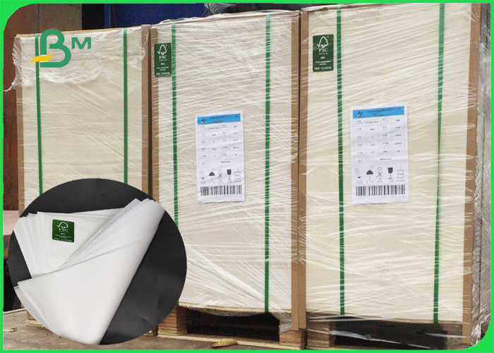 Sack Kraft Paper 30 / 35 / 40gsm Uncoated With FDA EU SGS Certified In